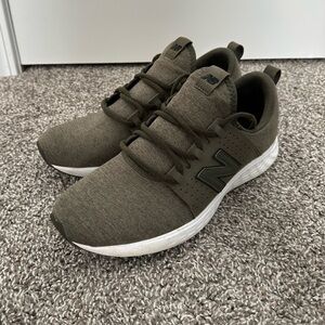 Olive Green New Balance Sneakers